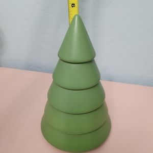 Threshold 9 in large green ceramic tree